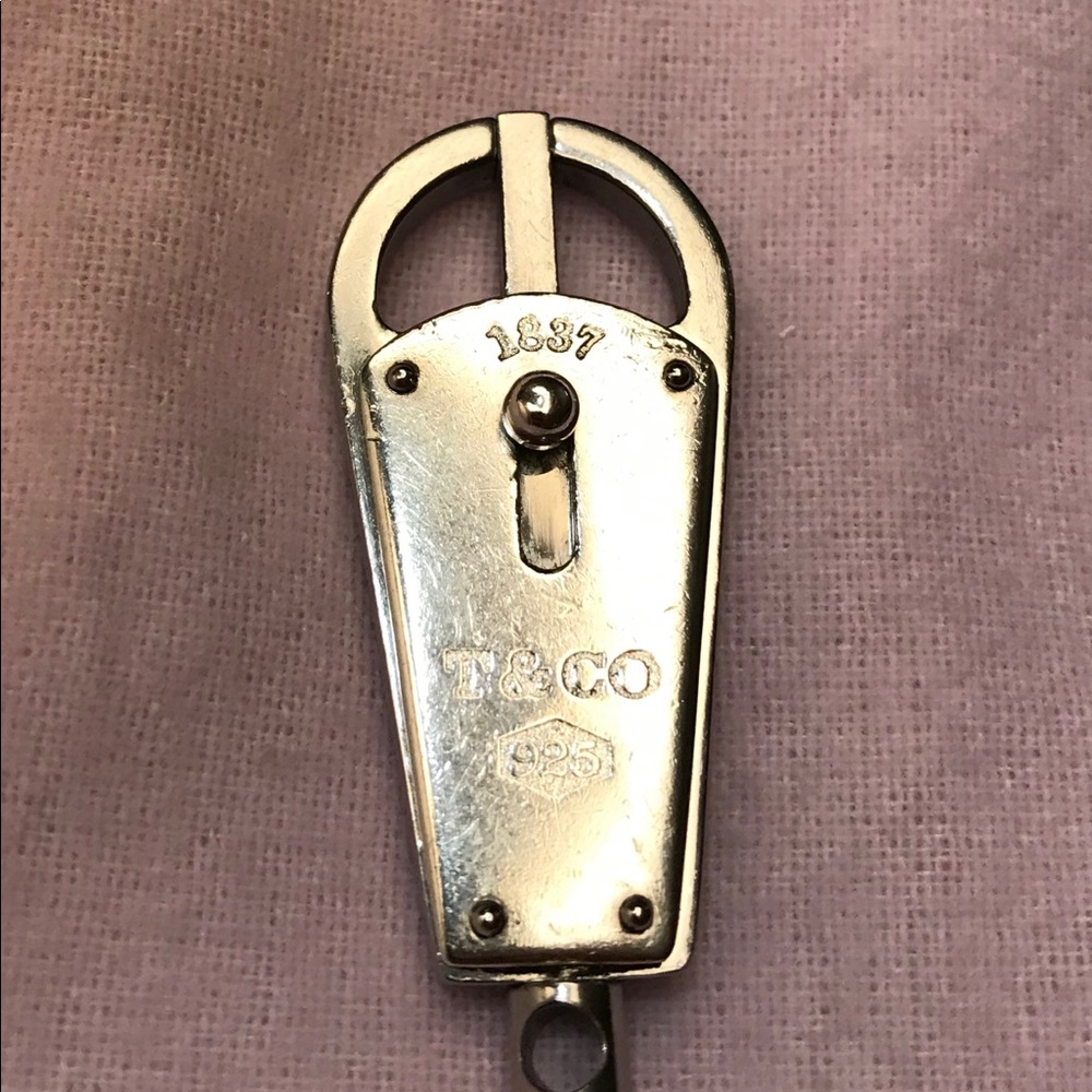 Tiffany & Co. valet key chain